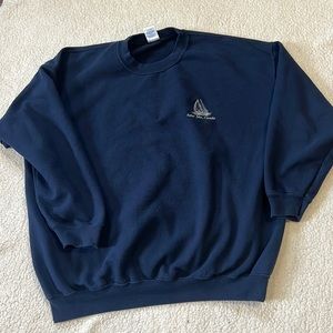 navy saint johns canada crew neck